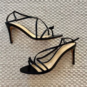Alexandre Birman Anastassia Black Heeled Sandal 39